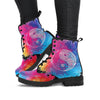Colorful Yin Yang Womens Boots