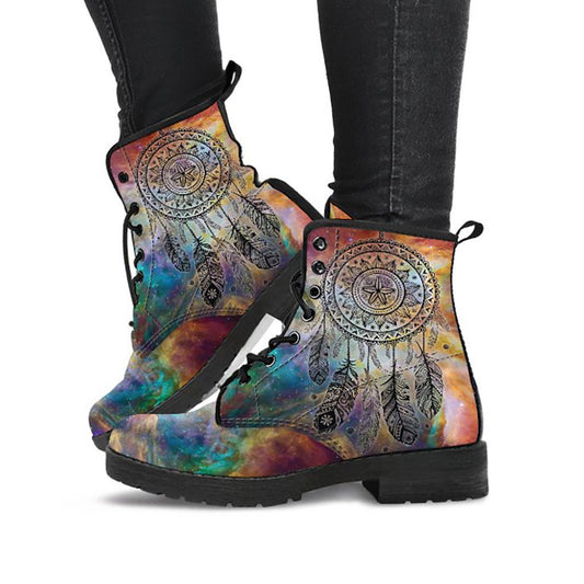 Colorful Dream Catcher Womens Boots