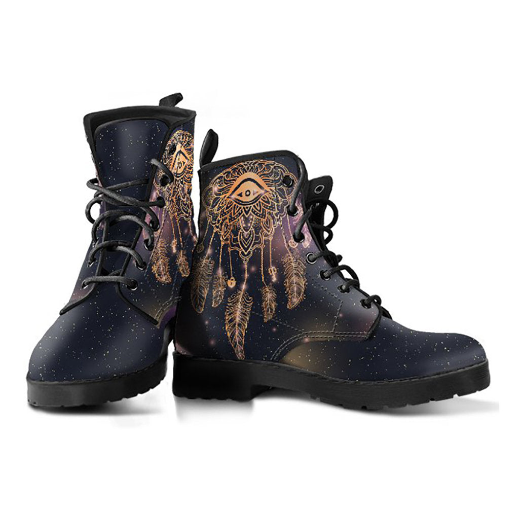 Boho Dream Catcher Eye Womens Boots