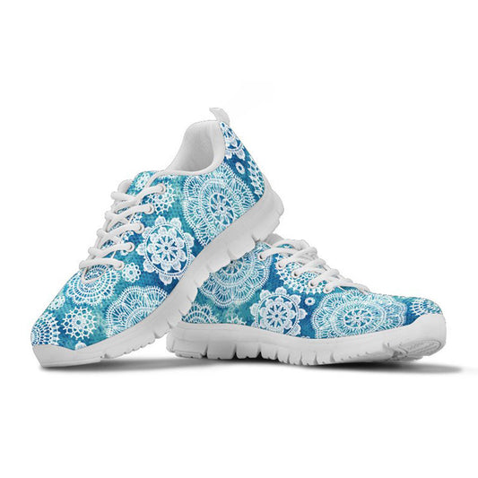 Blue Mandalas Sneakers