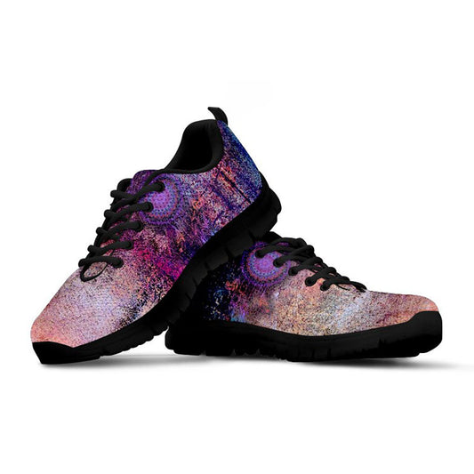 Pink & Purple Abstract Dream Catcher Sneakers