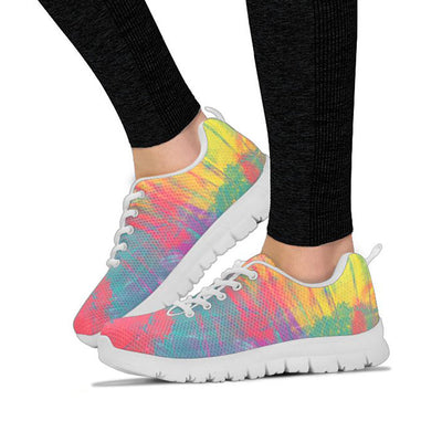 Colorful Abstract Pastel Sneakers