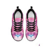 Pink & Purple Watercolor Abstract Sneakers
