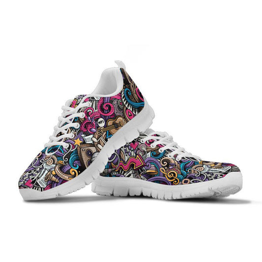 Colorful Funky Musical Sneakers