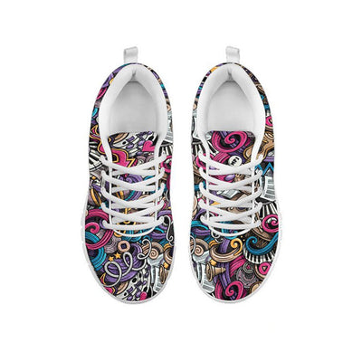 Colorful Funky Musical Sneakers