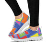 Colorful Abstract Square Sneakers