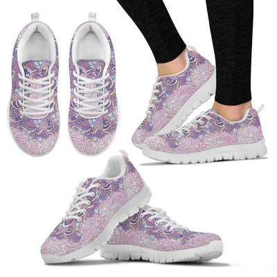 Pink & Purple Henna Decor Sneakers