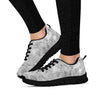 Grey Abstract Sneakers