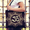 Aum Mandala Canvas Tote Bag