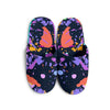 Colorful Paint Drip Abstract Art Slippers