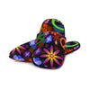 Colorful Peace Signs Slippers