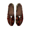 Red & Brown Boho Aztec Casual Shoes