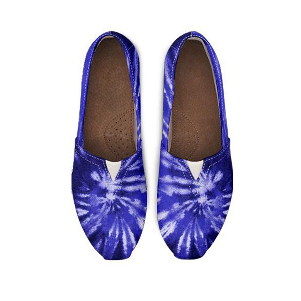 Royal Blue Tie Dye Casual Shoes