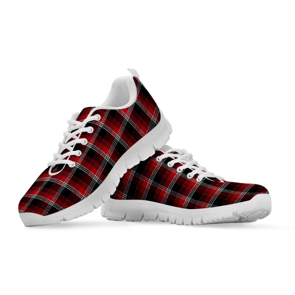 Red Plaid Sneakers