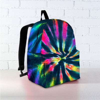 Colorful Neon Tie Dye Backpack