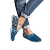 Blue Boho Casual Shoes