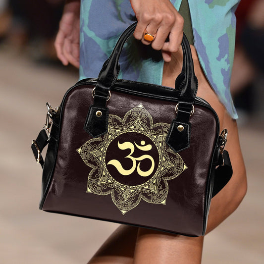 Aum Mandala Shoulder Handbag