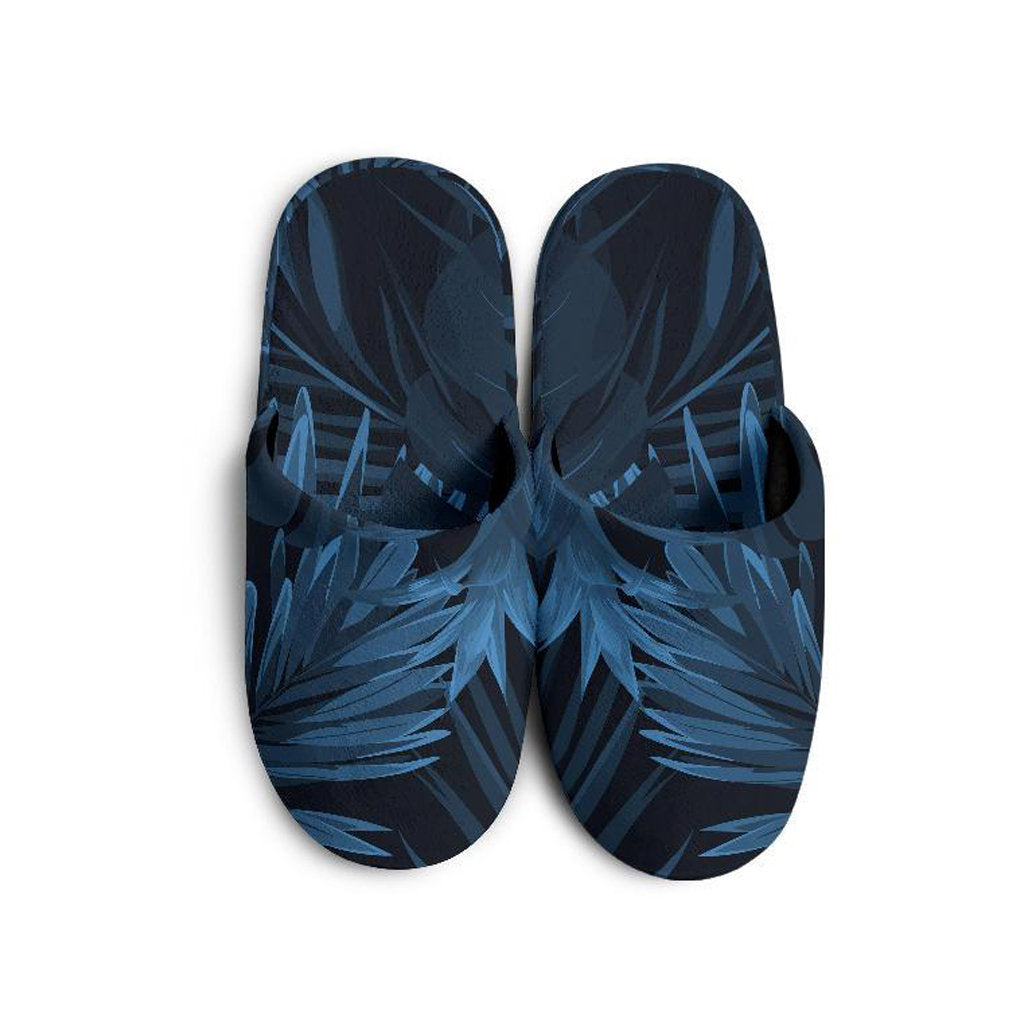 Dark Leaves Slippers