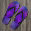 Purple Mandalas Flip Flops