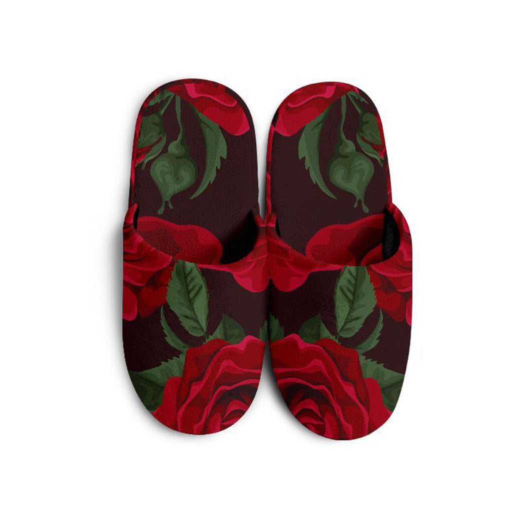 Red Roses Slippers