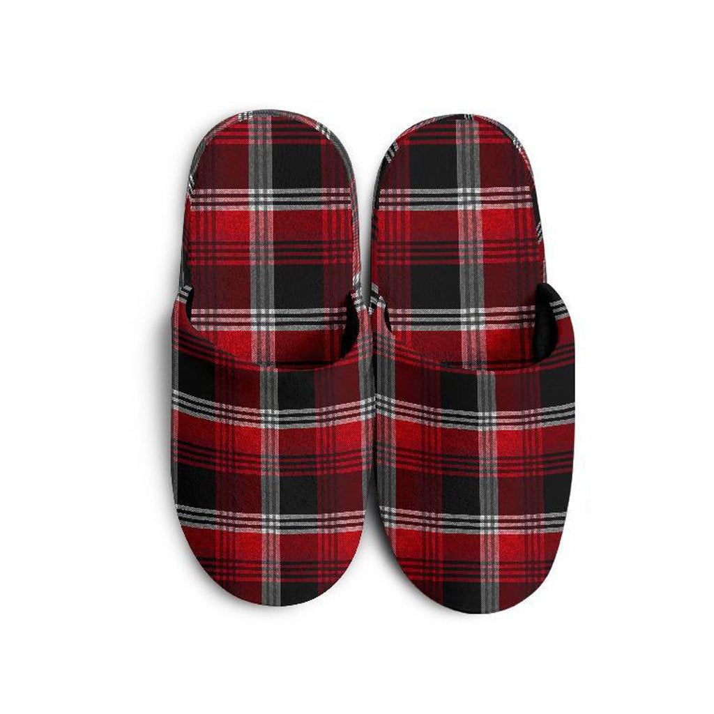 Red Plaid Slippers