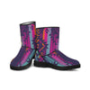 Colorful Boho Chic Aztec Faux Fur Boots