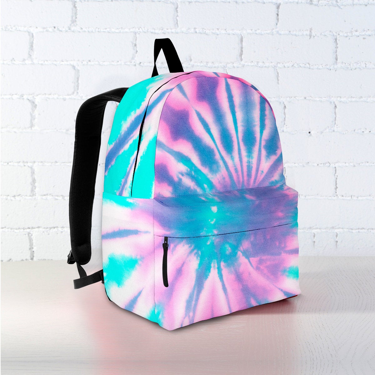 Pink Tie Dye Backpack