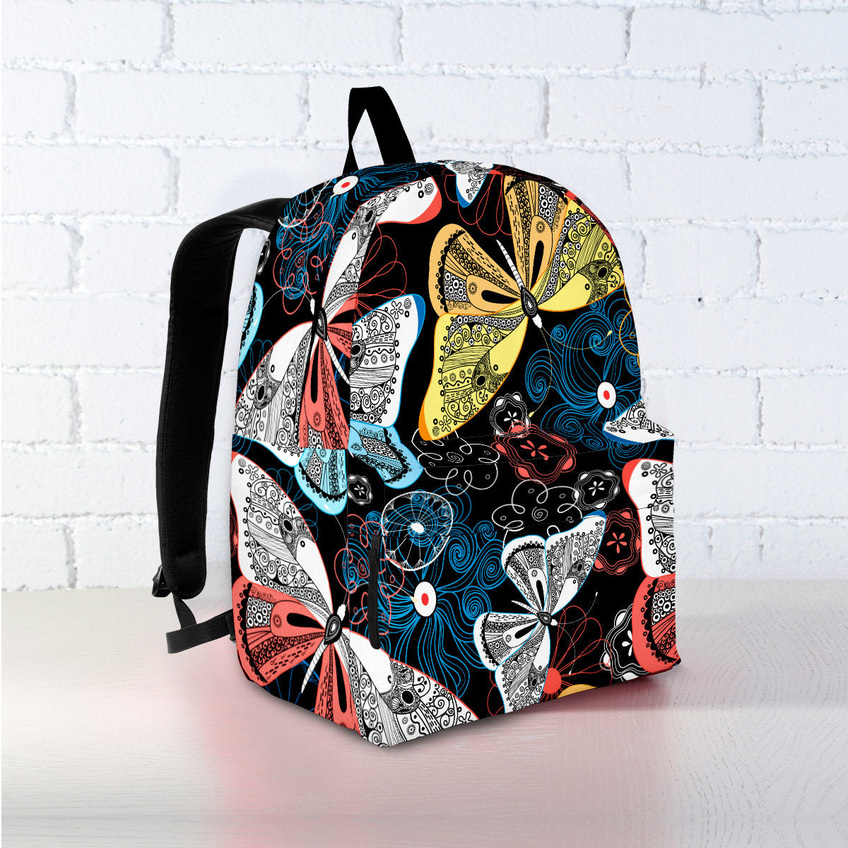 Colorful Butterflies Decor Backpack