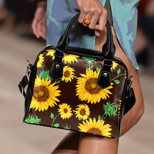 Sunflowers Shoulder Handbag