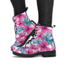 Pink Tropical Hummingbird Womens Boots
