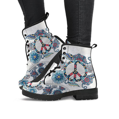 Floral Peace Womens Boots