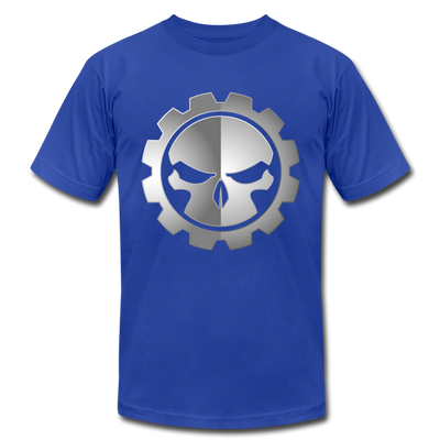 Skull Gear T-Shirt - royal blue