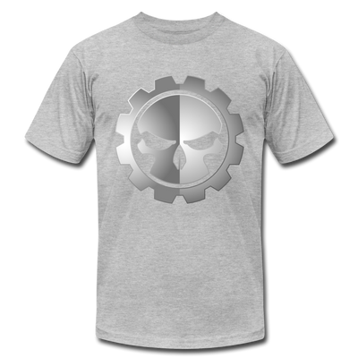 Skull Gear T-Shirt - heather gray