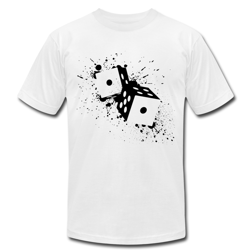 Black & White Dice T-Shirt - white