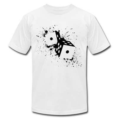 Black & White Dice T-Shirt - white