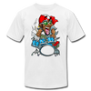 Drummer Cartoon T-Shirt - white