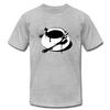 Black & White Cup of Coffee T-Shirt - heather gray
