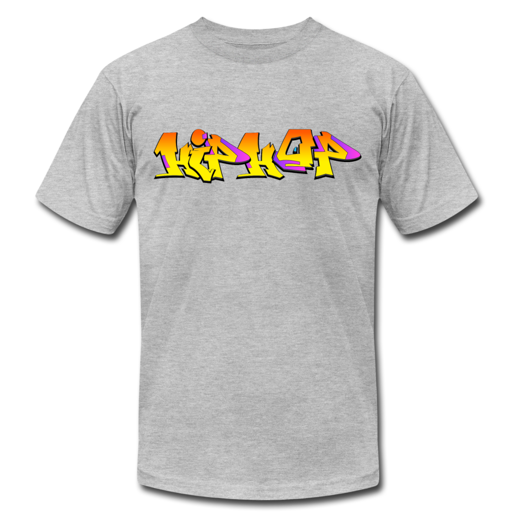 Hip Hop Graffiti T-Shirt - heather gray