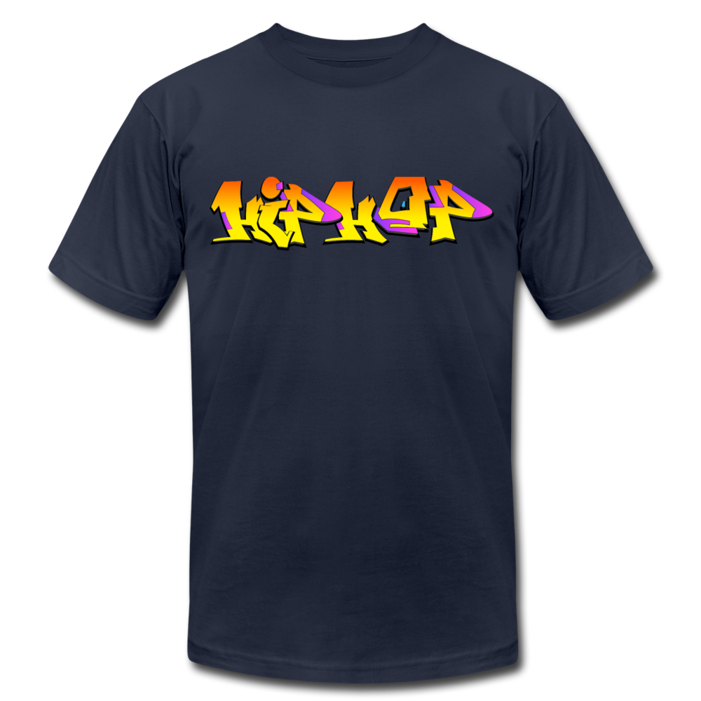 Hip Hop Graffiti T-Shirt - navy