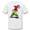 Dancing Hip Hop Cartoon T-Shirt - white
