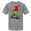 Dancing Hip Hop Cartoon T-Shirt - slate