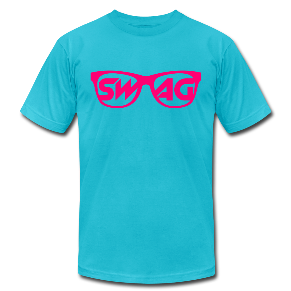 Swag Glasses T-Shirt - turquoise