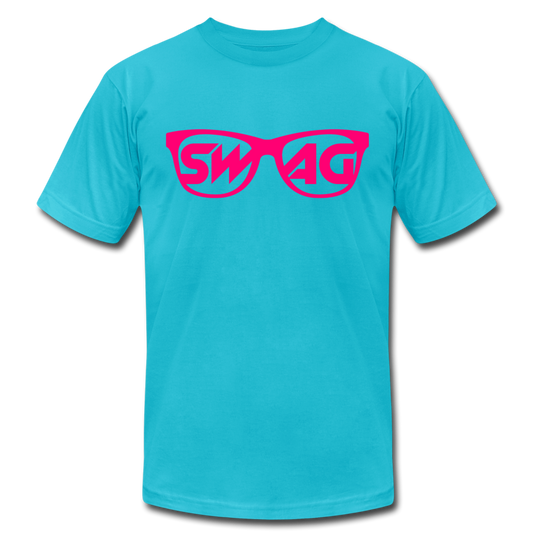 Swag Glasses T-Shirt - turquoise