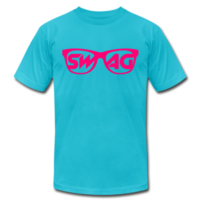 Swag Glasses T-Shirt - turquoise