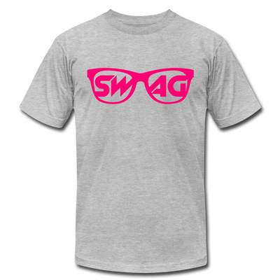 Swag Glasses T-Shirt - heather gray