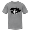 Black & White Head Phones T-Shirt - slate