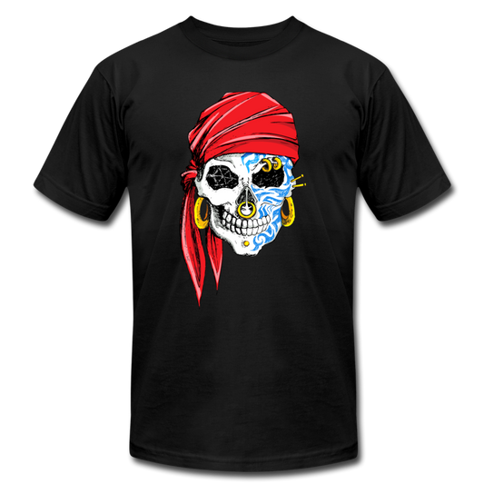 Pirate Skull T-Shirt - black