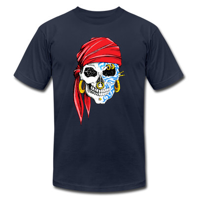 Pirate Skull T-Shirt - navy