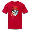 Pirate Skull T-Shirt - red