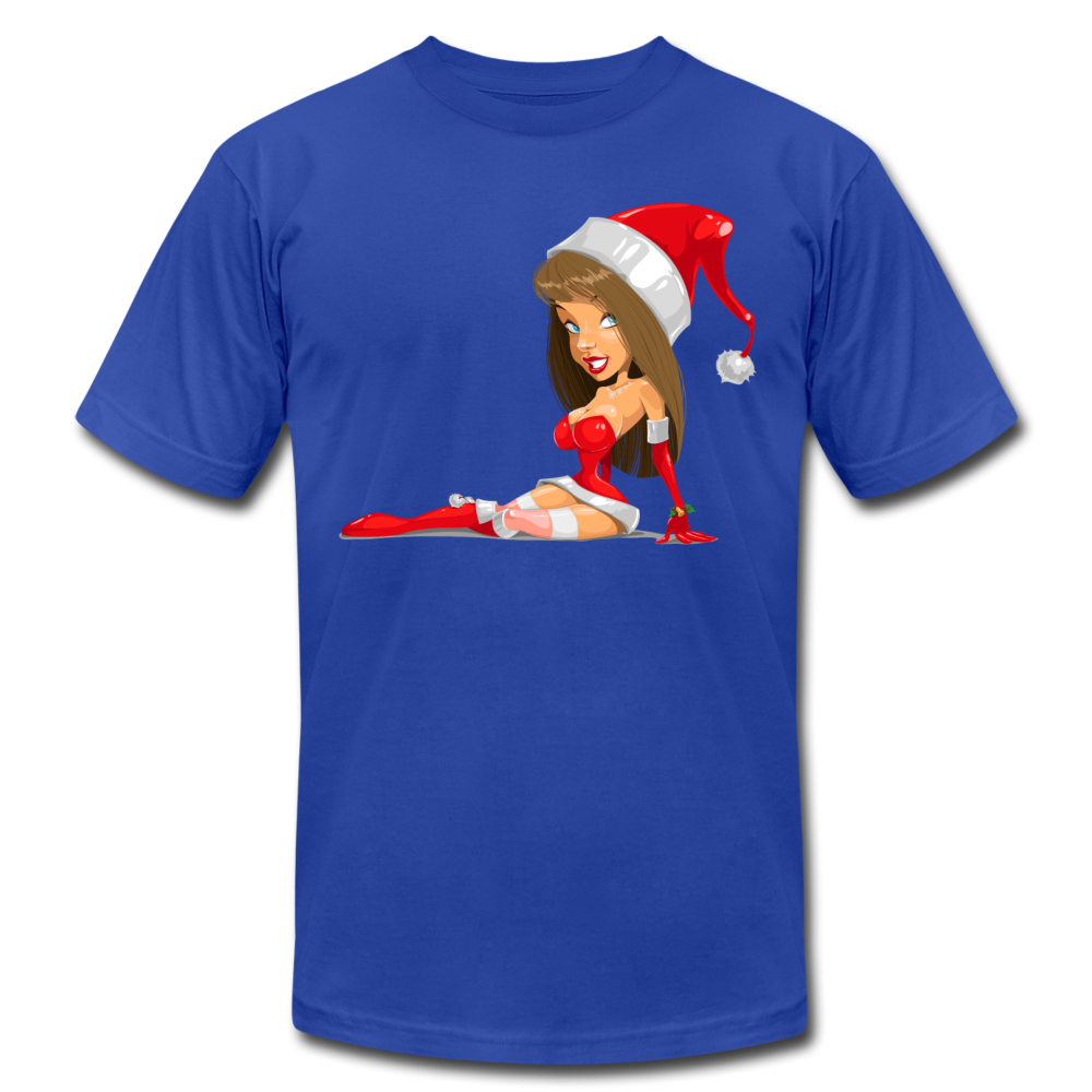 Santa Girl X-Mas T-Shirt - royal blue